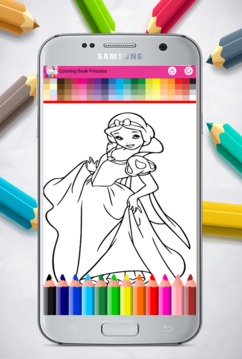 the coloring book dolls magical游戲截圖4