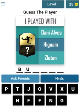 I Played With QUIZ游戲截圖2
