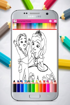 the coloring book dolls magical游戲截圖3