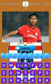 Tebak Pemain Persija 2018/2019游戲截圖1