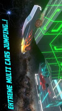Nebula Space Car Speedway - Galaxy Star Rider游戲截圖1