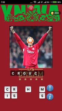 Guess The Football - Liverpool Player游戲截圖4