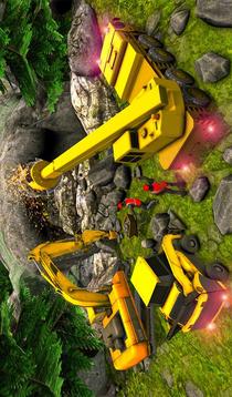 黄金挖掘机重型挖掘机起重机采矿游戏游戏截图2