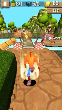 Temple Lost Crash Jungle Run Bandicot游戲截圖1
