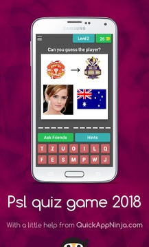 PSL 2018 Quiz Game游戲截圖2