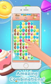 Candy Blast: Cookie Match 3游戲截圖1