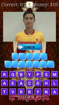 Tebak Pemain Baru Sriwijaya FC 2018游戲截圖1