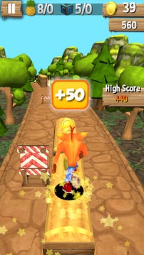 Temple Lost Crash Jungle Run Bandicot游戲截圖2