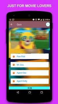 Special Agent Oso Quiz游戲截圖1