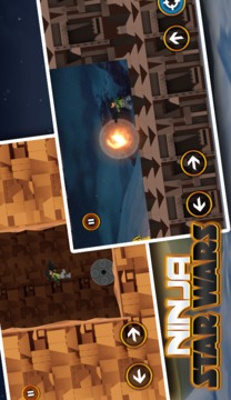 Star Ninja Go War - Galaxy Quest游戲截圖2