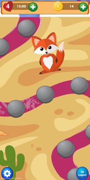 Fox Rescue - Bubble Shooter Game游戲截圖2