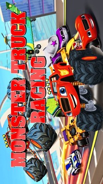 Blaze Truck Monster Machine 4X4 Racing Rush游戲截圖3