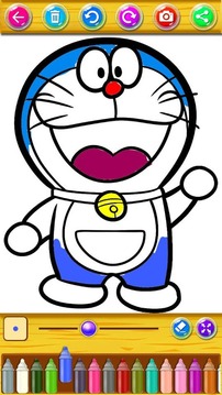 Coloring Pages for Doramon & Nobita游戲截圖4