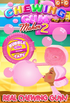 Chewing Gum Maker 2 - Kids Dessert Food Maker FREE游戲截圖2