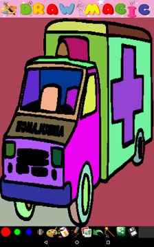 著色童裝 汽車游戲截圖4