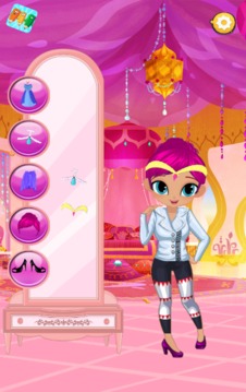 Princess Shine and Sister Shimer Dress up Party游戲截圖5
