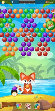 Fox Rescue - Bubble Shooter Game游戲截圖3