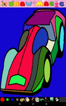 著色童裝 汽車游戲截圖2
