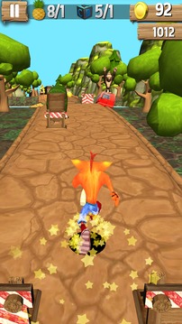 Temple Lost Crash Jungle Run Bandicot游戲截圖3