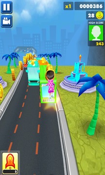 Subway Street : Surf Rush 2游戲截圖4