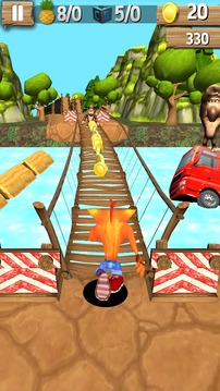 Temple Lost Crash Jungle Run Bandicot游戲截圖4