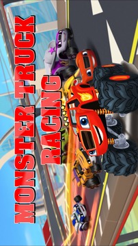 Blaze Truck Monster Machine 4X4 Racing Rush游戲截圖4