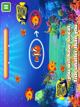 Crazy Hungry Fish - Big Fish Eat Small Fish游戲截圖3