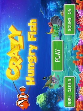 Crazy Hungry Fish - Big Fish Eat Small Fish游戲截圖4