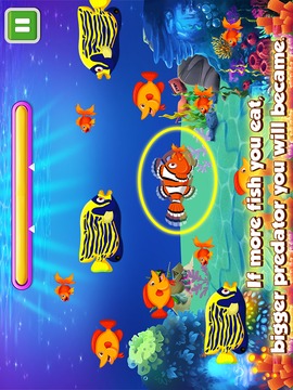 Crazy Hungry Fish - Big Fish Eat Small Fish游戲截圖2