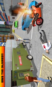 US Army Ambulance Rescue Game Simulator游戲截圖3