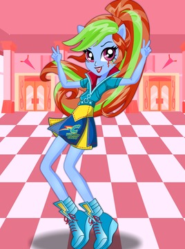 School Style MLPEG Dress Up游戲截圖3