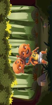 subway adventure of super upin dan kawan游戲截圖2