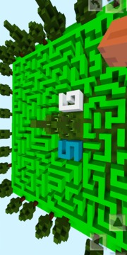 Minotaur生存迷你游戲。 MCPE地圖游戲截圖1