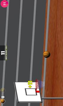 dunk hits basketball shoot games free游戲截圖4