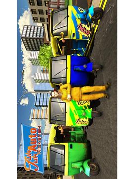 Tuk Tuk Auto Rickshaw Driver 2018: Transport Games游戲截圖5