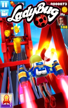Subway Ludybug Adventure游戲截圖1