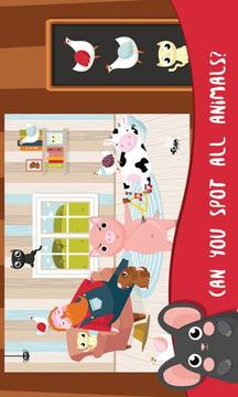 Crazy Farm - Animal School游戲截圖1