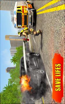 消防队员模拟器卡车3D：卡车模拟器 18游戏截图5