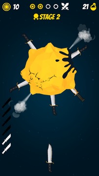 Knife Hit Planet Dash : Flip attack游戲截圖4