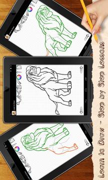 How to Draw Jungle Lion Guard游戲截圖4