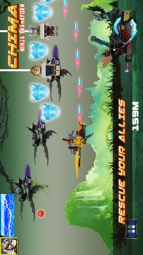 Ninja Chima War - Rescue Quest游戲截圖1