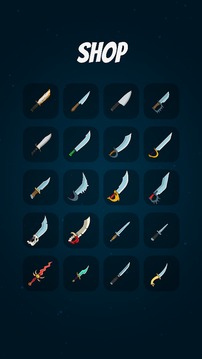 Knife Hit Planet Dash : Flip attack游戲截圖1