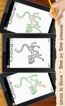 How to Draw Jungle Lion Guard游戲截圖1
