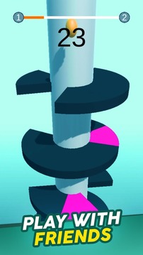 helix Ball Jump : Ball helix Jump游戲截圖3