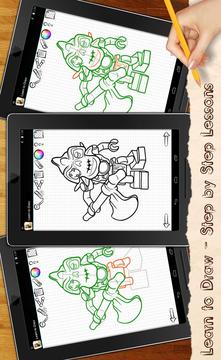 How to Draw Ninjago Spinjitzu游戲截圖4