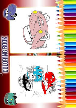How To Color Lightning Mcqueen游戲截圖3