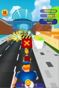Subway Ugandan Knuckles Battle Run游戲截圖2