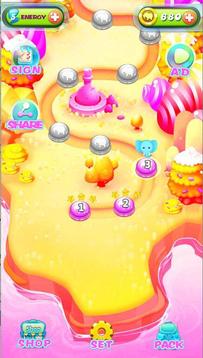Candy Heart Crush Globa游戲截圖4