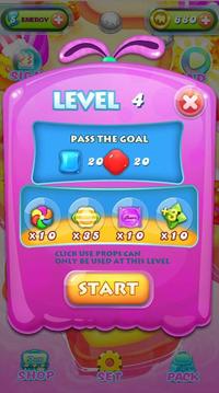 Candy Heart Crush Globa游戲截圖1