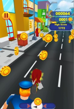 Subway Ugandan Knuckles Battle Run游戲截圖1